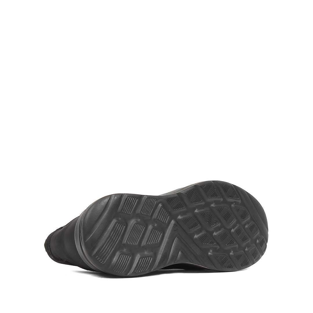 Celal Gültekin Erkek Siyah Kalın Tabanlı Nubuk Deri Sneaker