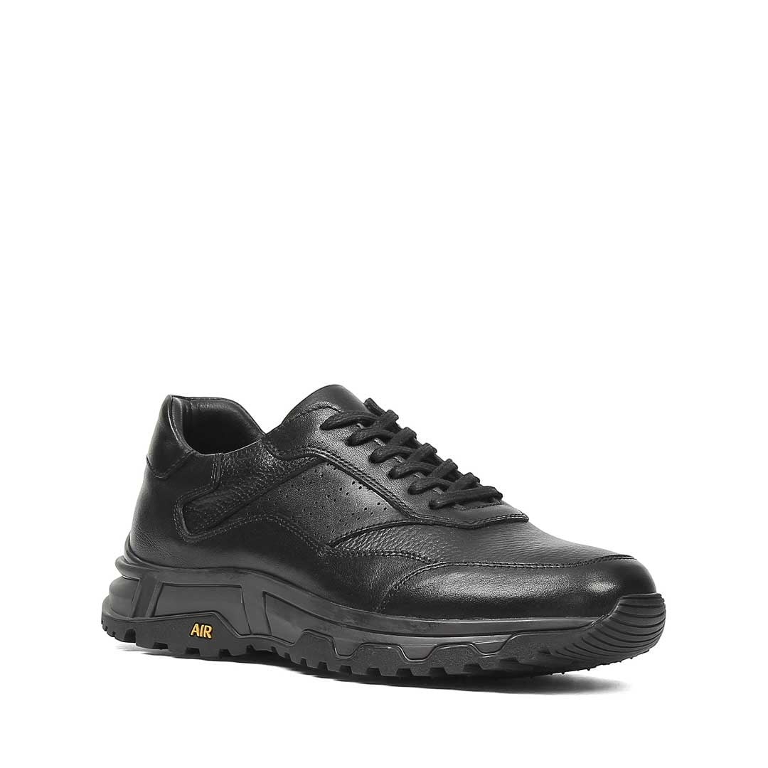 Celal Gültekin Erkek Siyah Kalın Tabanlı Sneaker