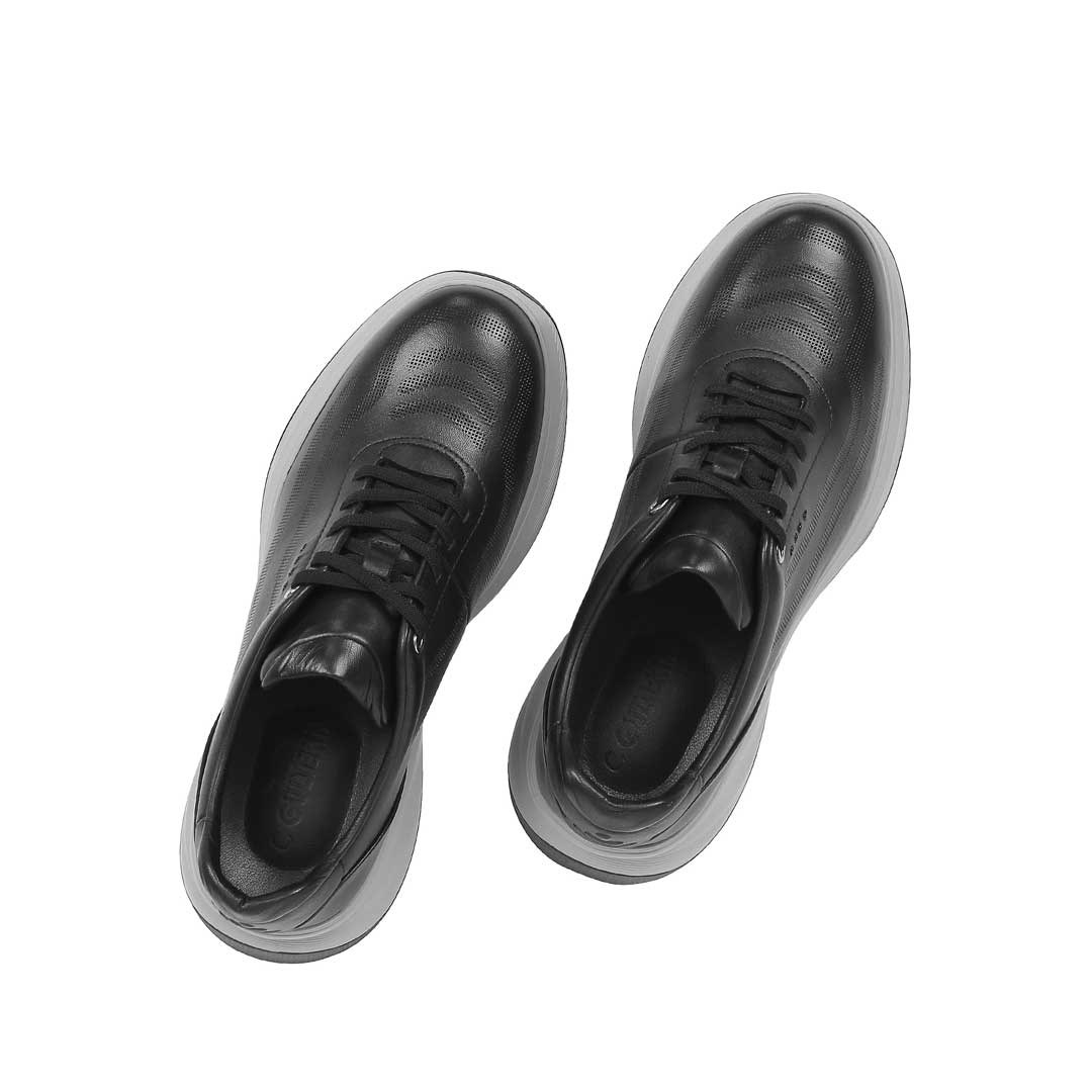Celal Gültekin Erkek Siyah Kalın Tabanlı Sneaker