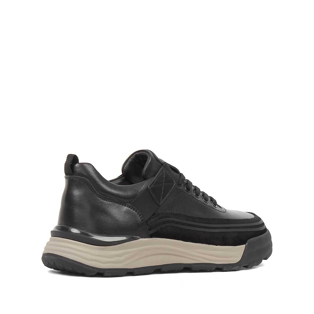 Celal Gültekin Erkek Siyah Süet Deri Sneaker