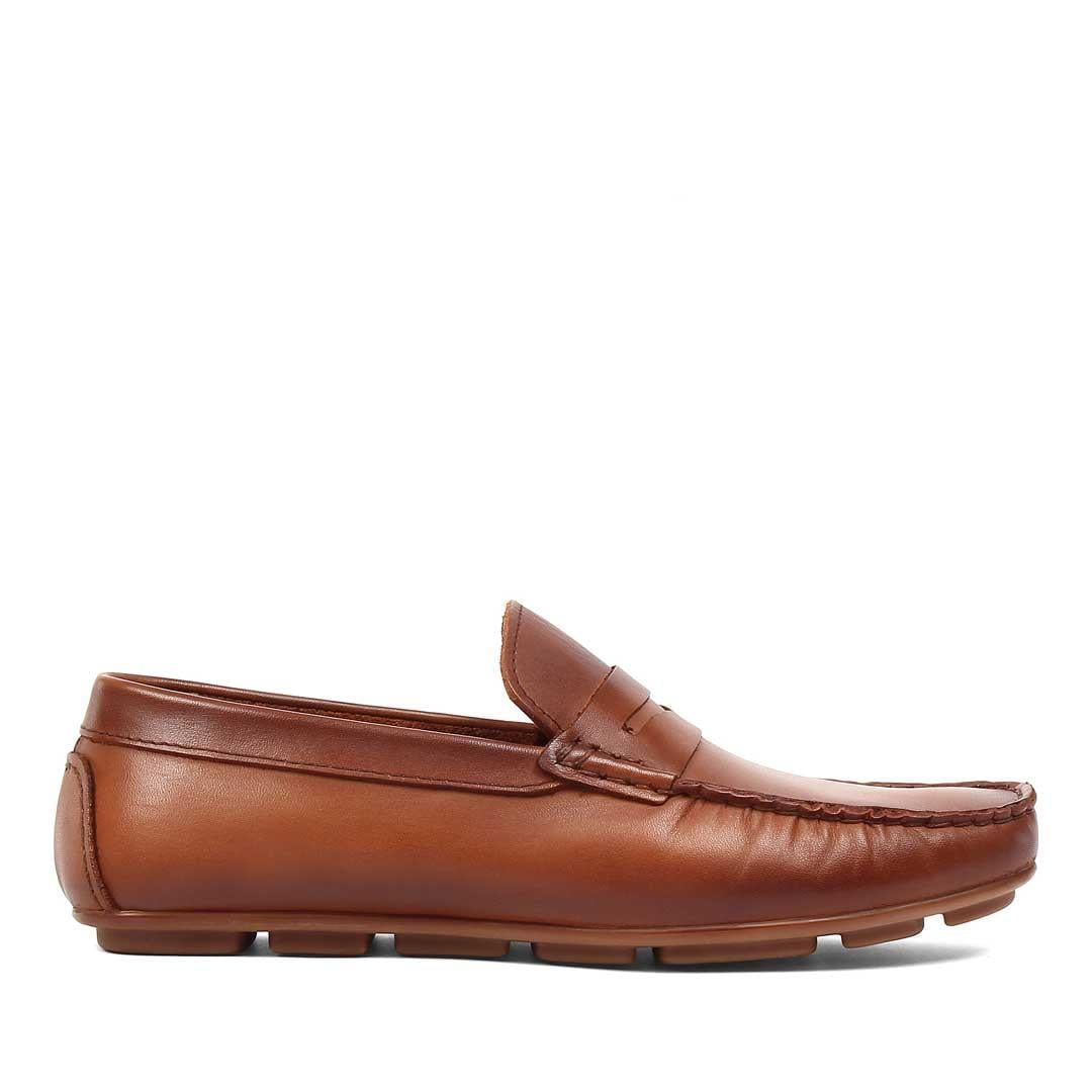 Celal Gültekin Erkek Taba Deri Loafer