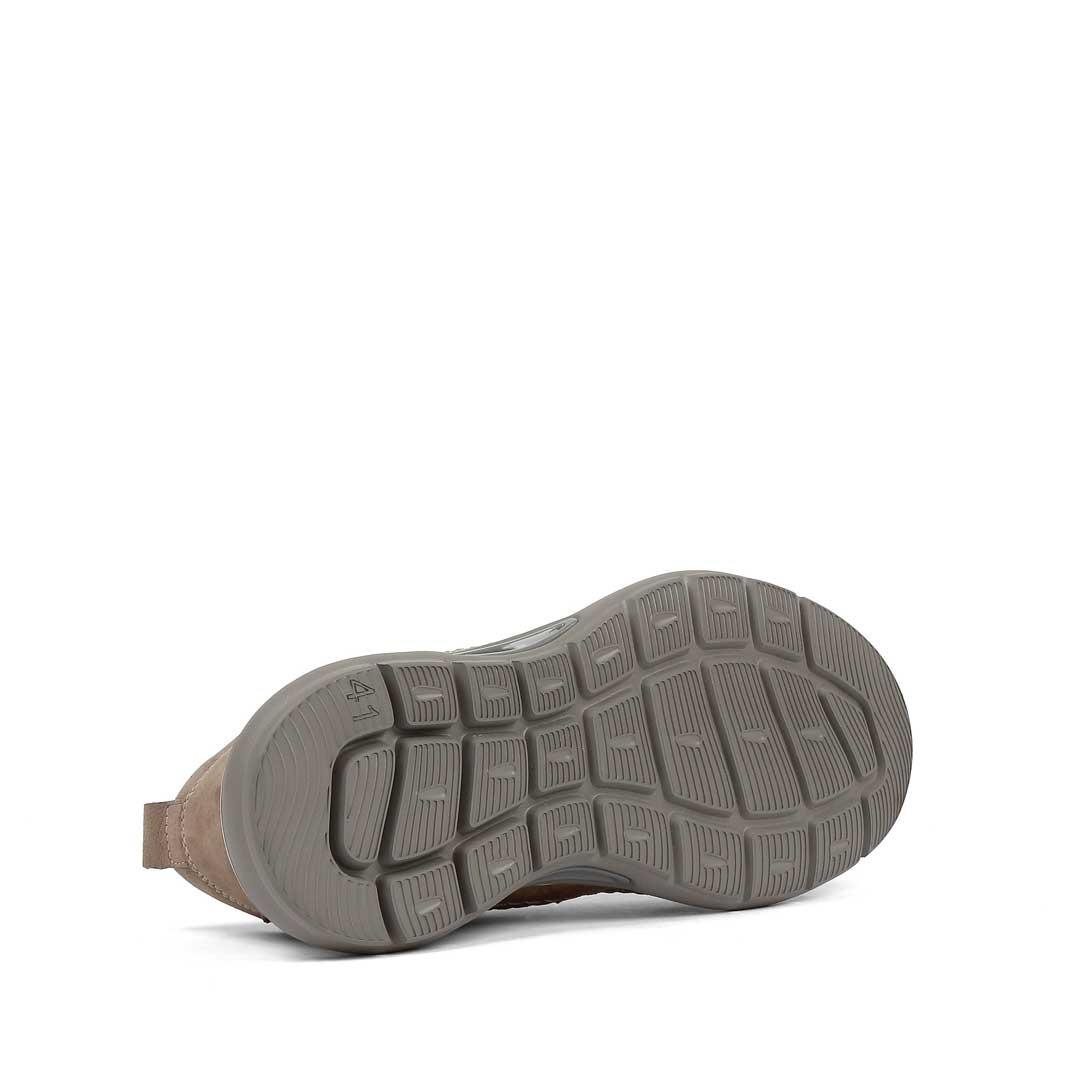 Celal Gültekin Erkek Vizon Bağcıklı Kalın Tabanlı Nubuk Deri Sneaker