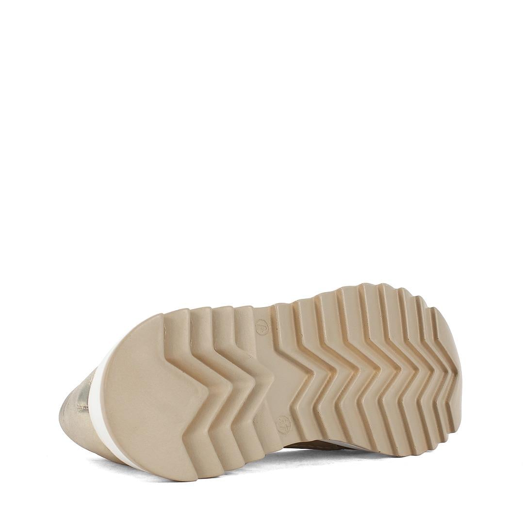 Celal Gültekin Kadın Altın Dolgu Topuklu Deri Ayakkabı