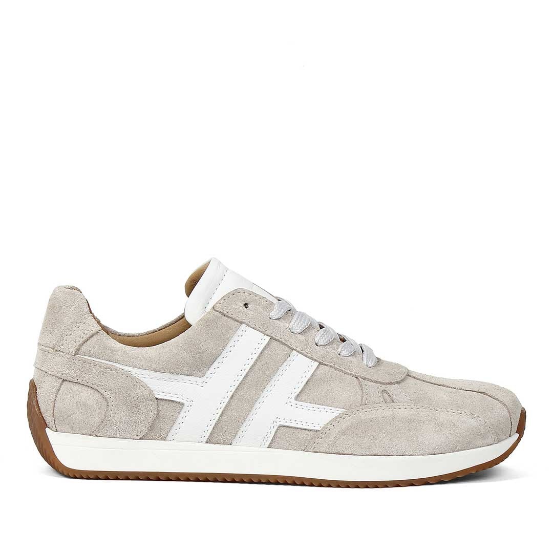Celal Gültekin Kadın Bej Süet Deri Sneaker