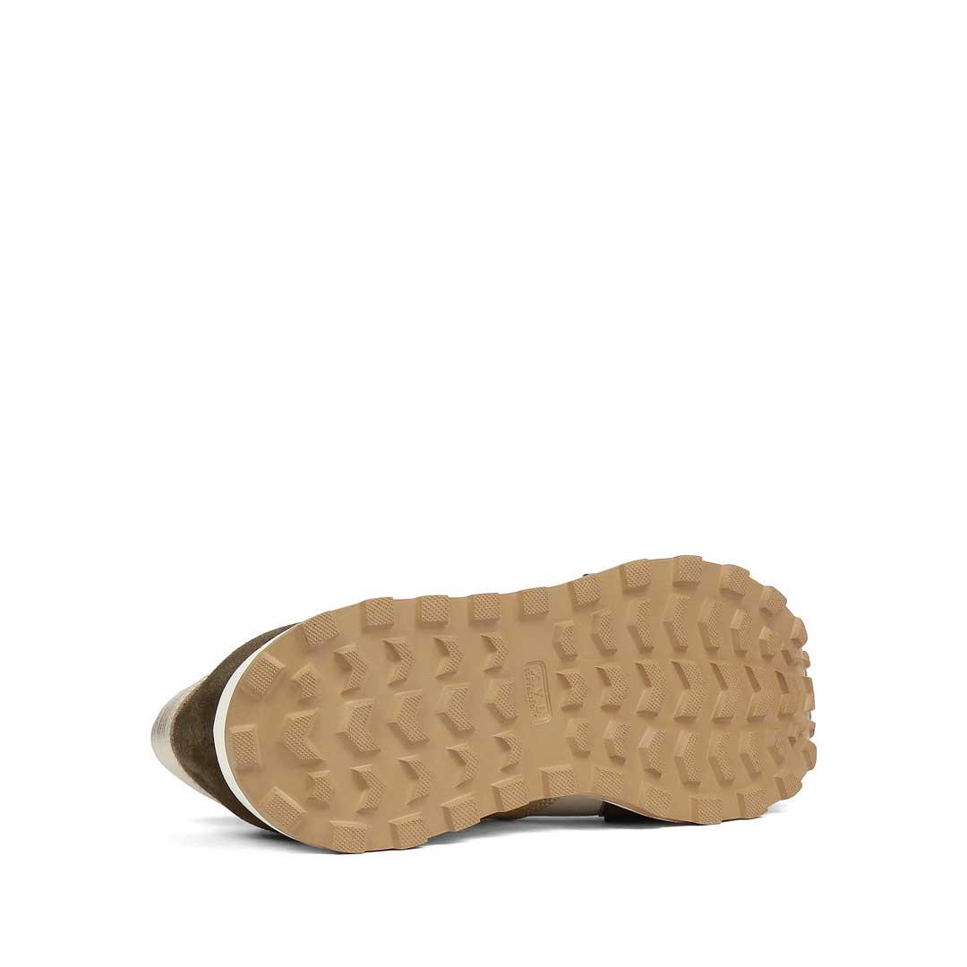 Celal Gültekin Kadın Haki Gri Bağcıklı Süet Deri Sneaker