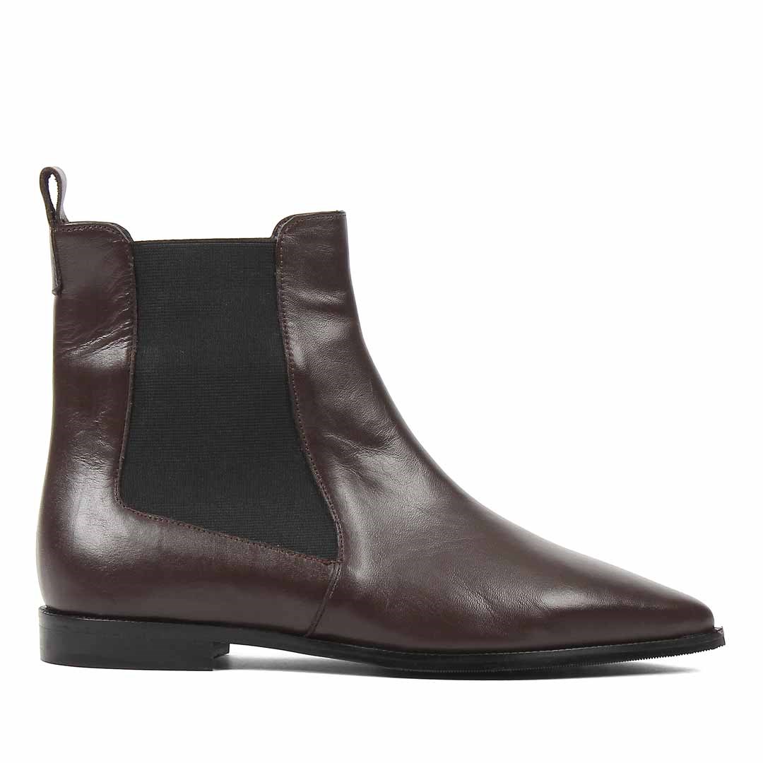 Celal Gültekin Kadın Kahverengi Deri Chelsea Bot