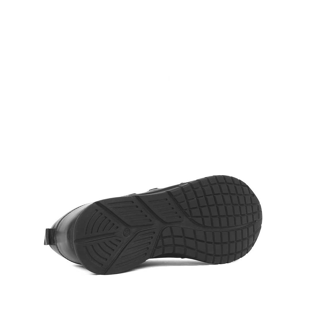 Celal Gültekin Kadın Siyah Bağcıklı Deri Sneaker