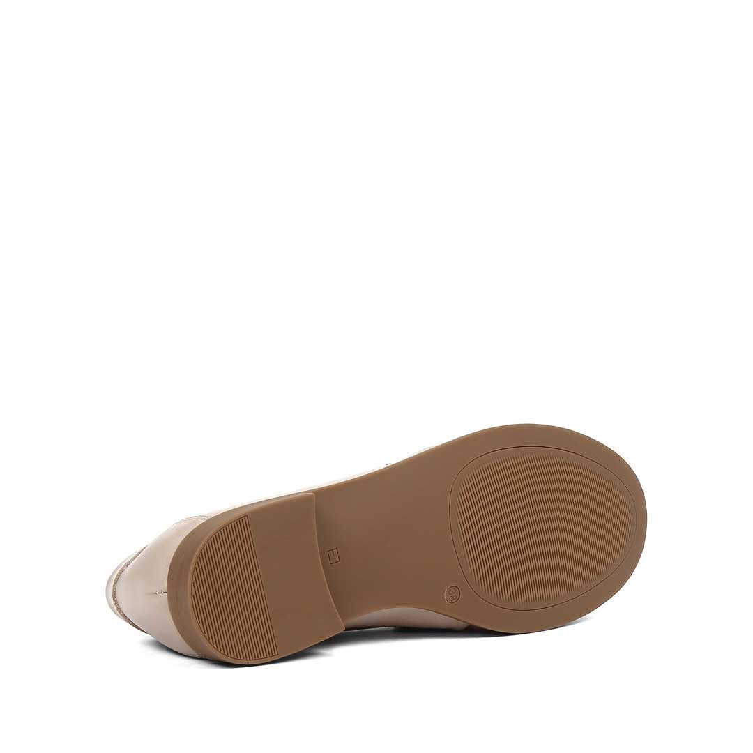 Markasız Kadın Vizon Deri Loafer