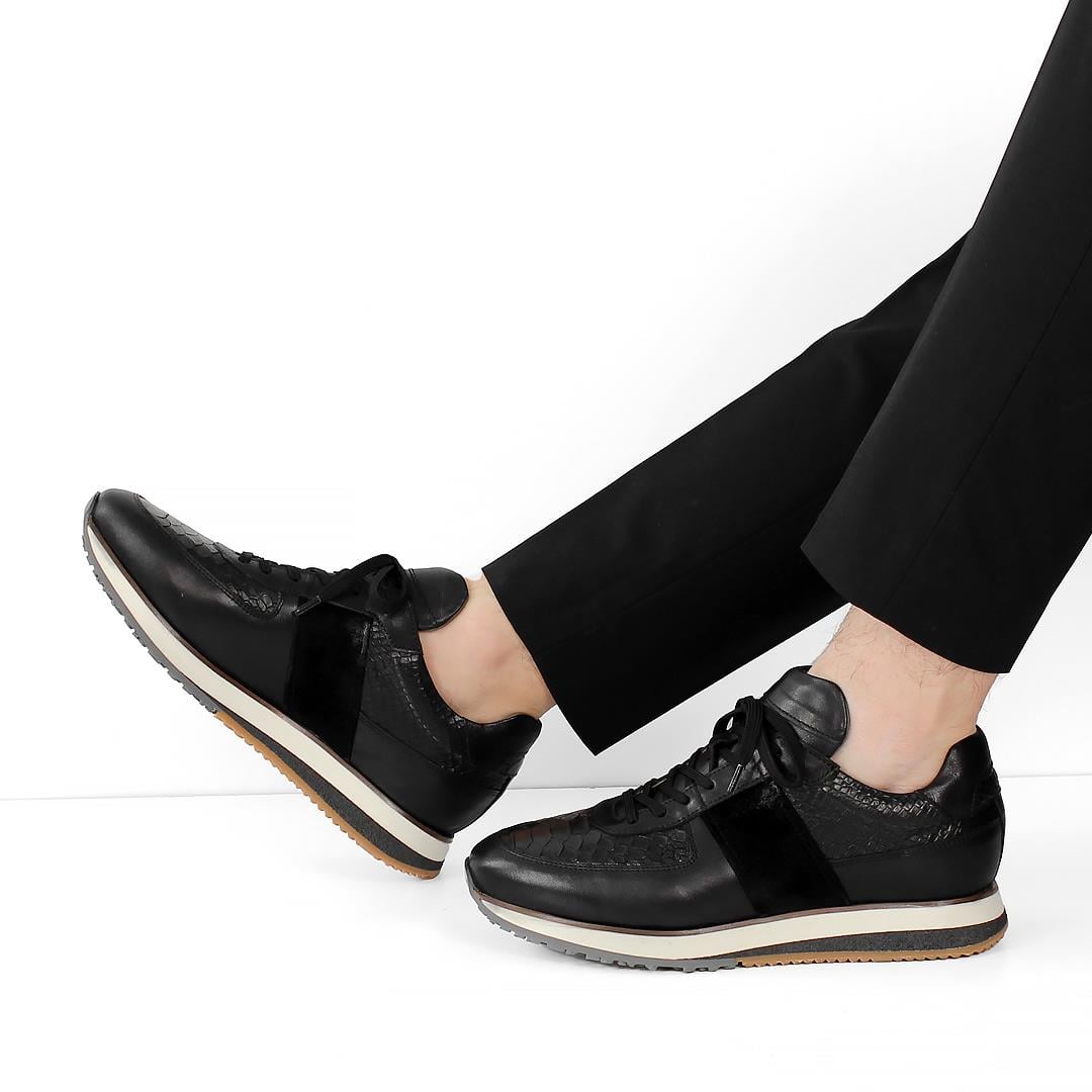 Celal Gültekin Siyah Erkek Sneakers 395 2878-1