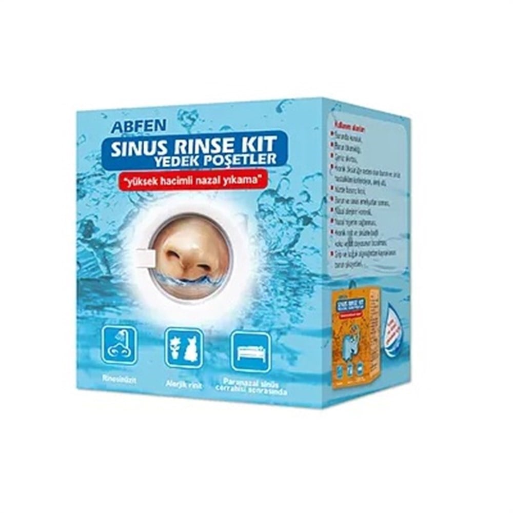 Abfen Sinus Rinse Kit Yetişkin Yedek Poşetler