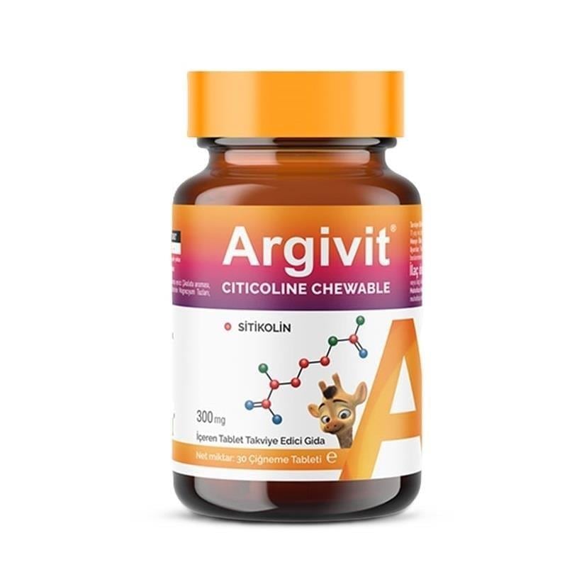 Argivit Citicoline 30 Çiğneme Tablet