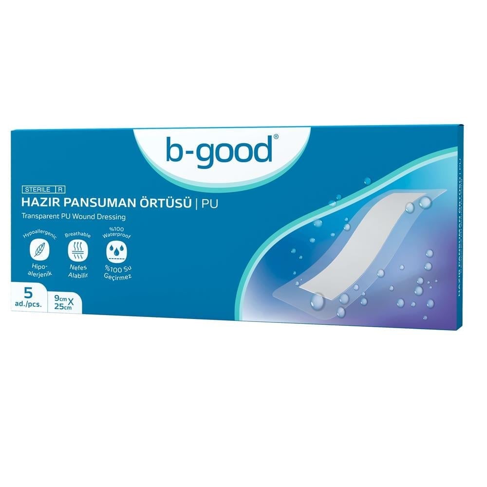 b-good Hazır Pansuman Örtüsü 9x25 cm 5 Adet