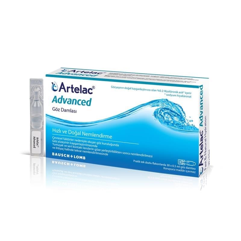 Bausch & Lomb Artelac Advancet Göz Damlası 0.5 ml x 30 Flakon