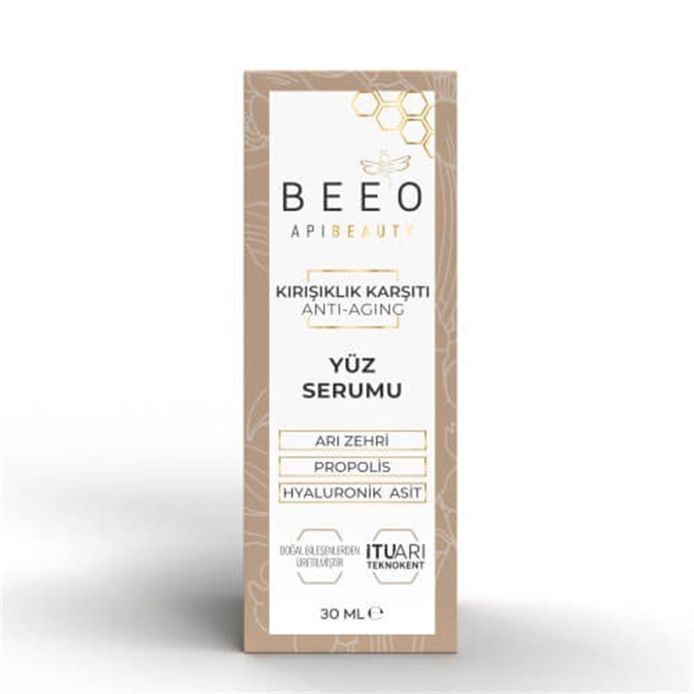 Bee'O Apibeauty Kırışıklık Karşıtı Anti-Aging Yüz Serumu 30 ml