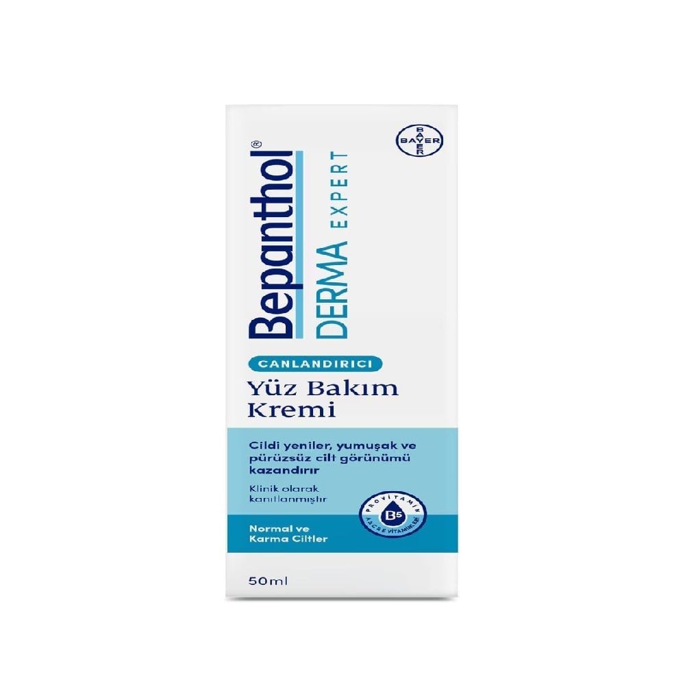 Bepanthol Derma Expert Canlandırıcı Yüz Bakım Kremi 50 ml