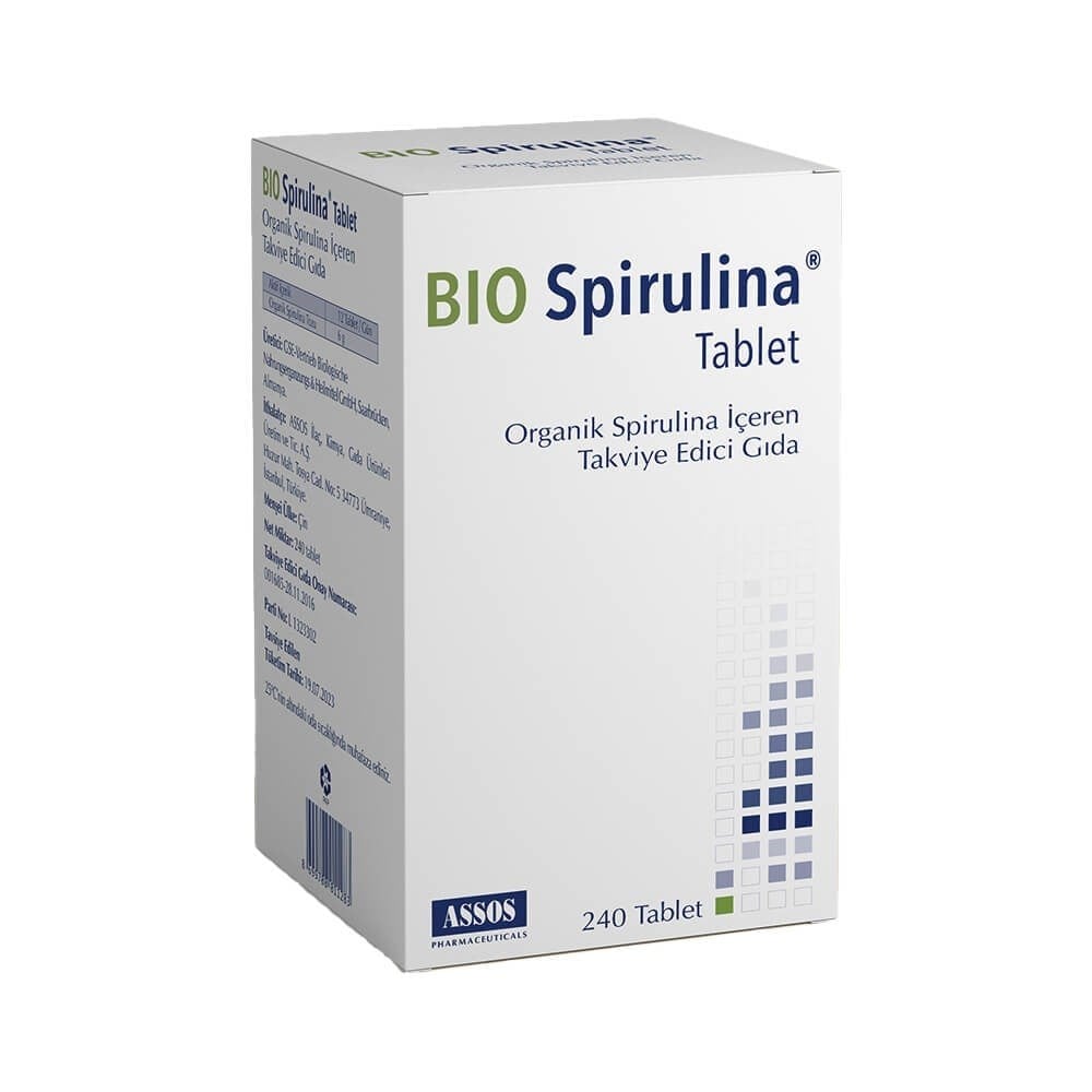 Bio Spirulina 500 mg 240 Tablet
