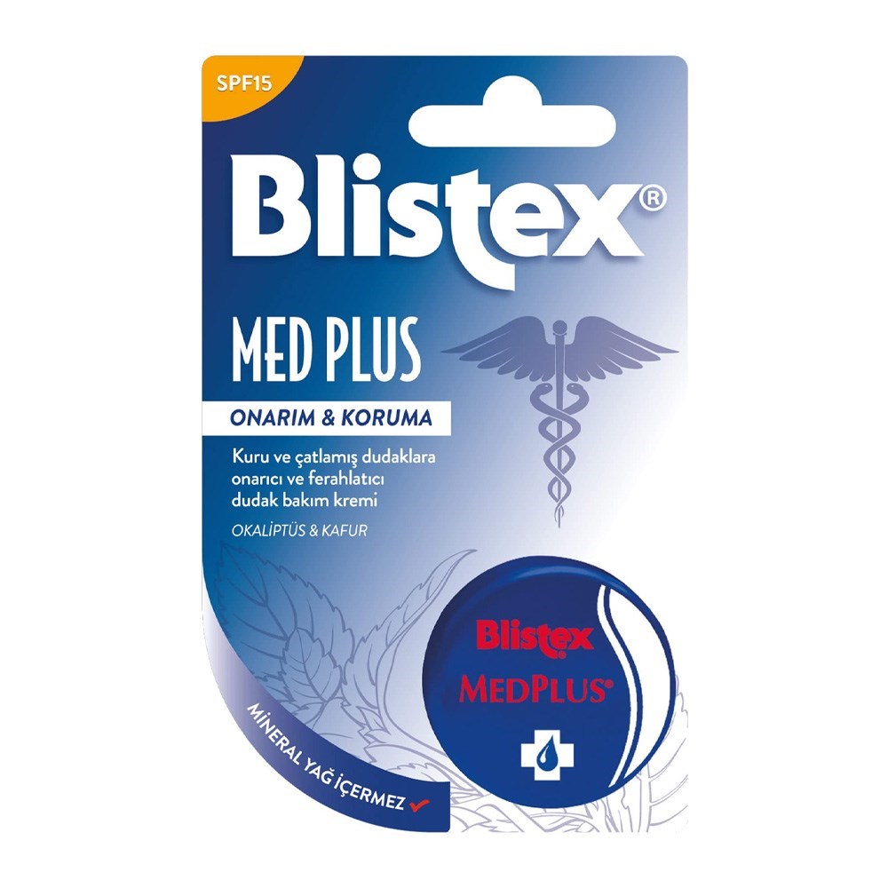 Blistex Med Plus Onarıcı Dudak Bakım Kremi
