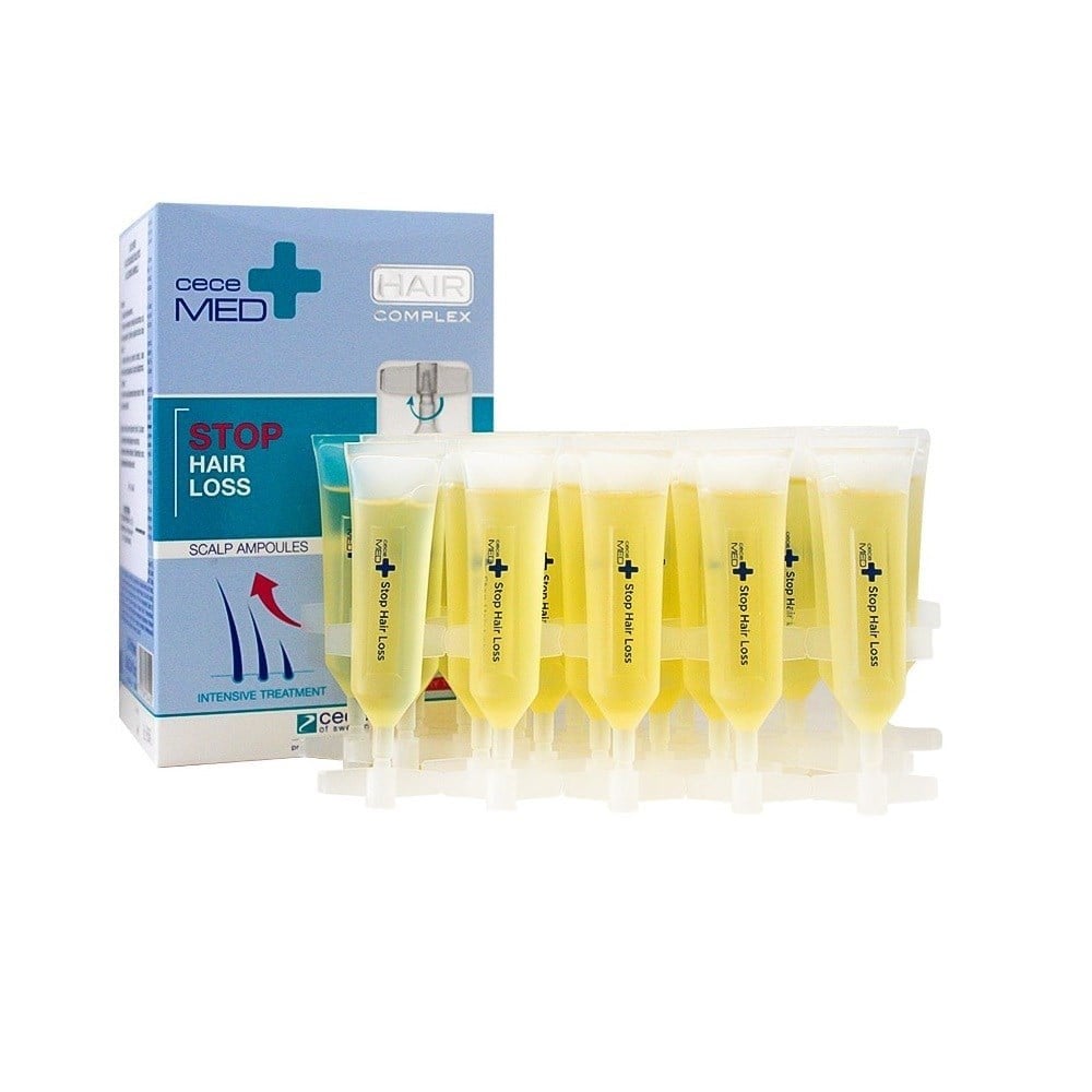 CeceMed Stop Hair Loss 30x7 ml Saç Dökülmesine Karşı Ampül