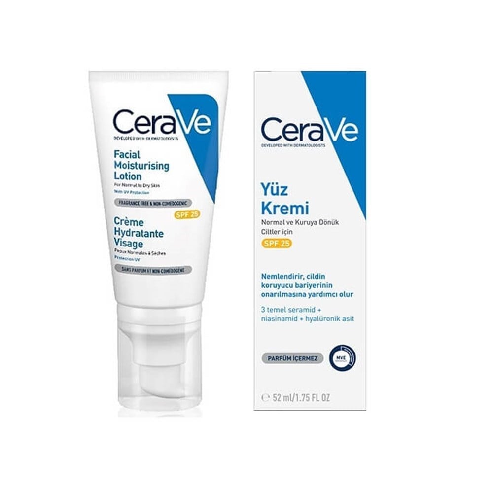 CeraVe Yüz Kremi SPF 25 52 ml