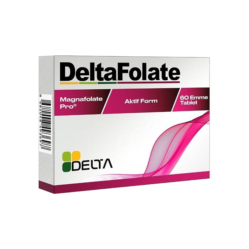 DeltaFolate 60 Dilaltı Tablet