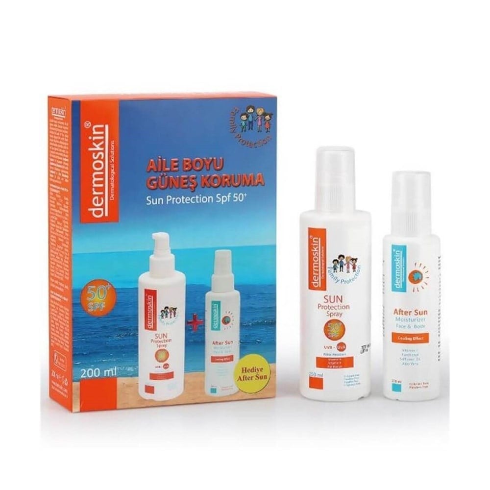 Dermoskin Aile Boyu Güneş Koruyucu Set