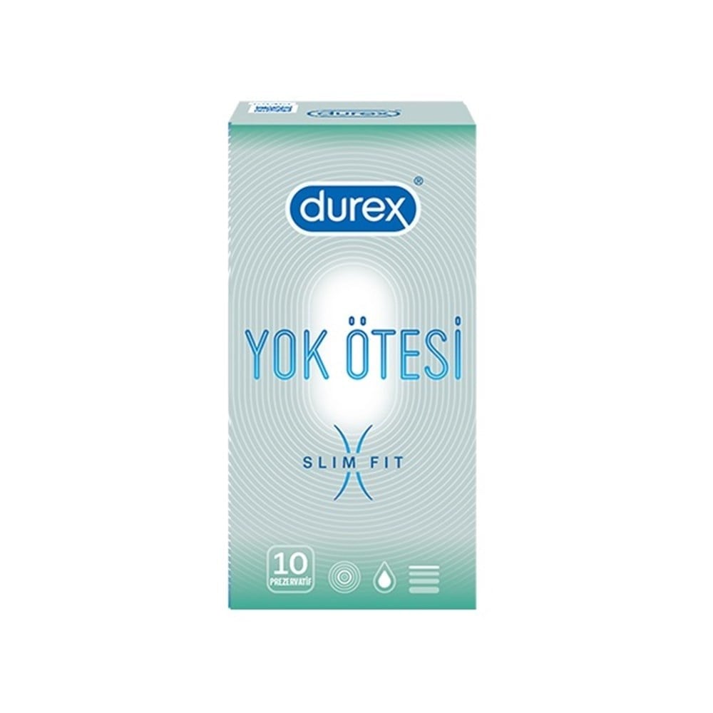 Durex Prezervatif Yok Ötesi Slim Fit 10'lu