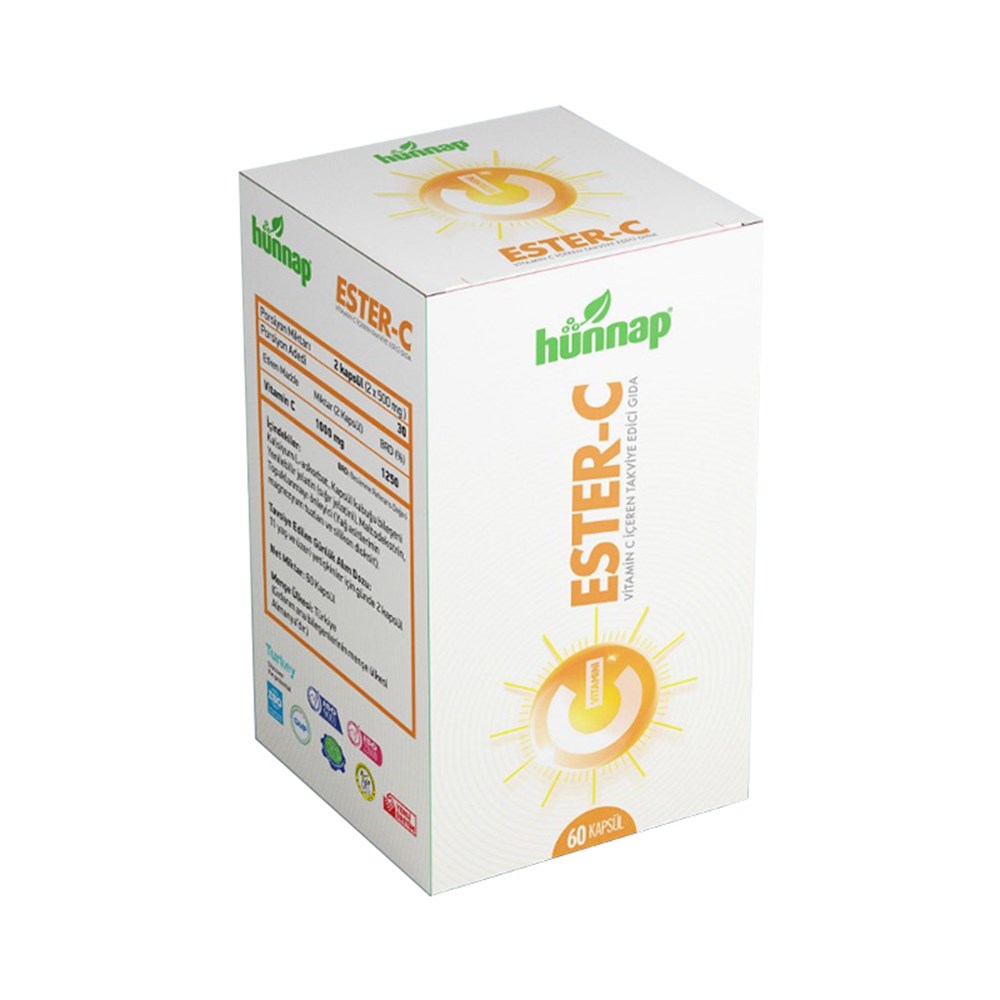 Hünnap Ester-C 60 Kapsül