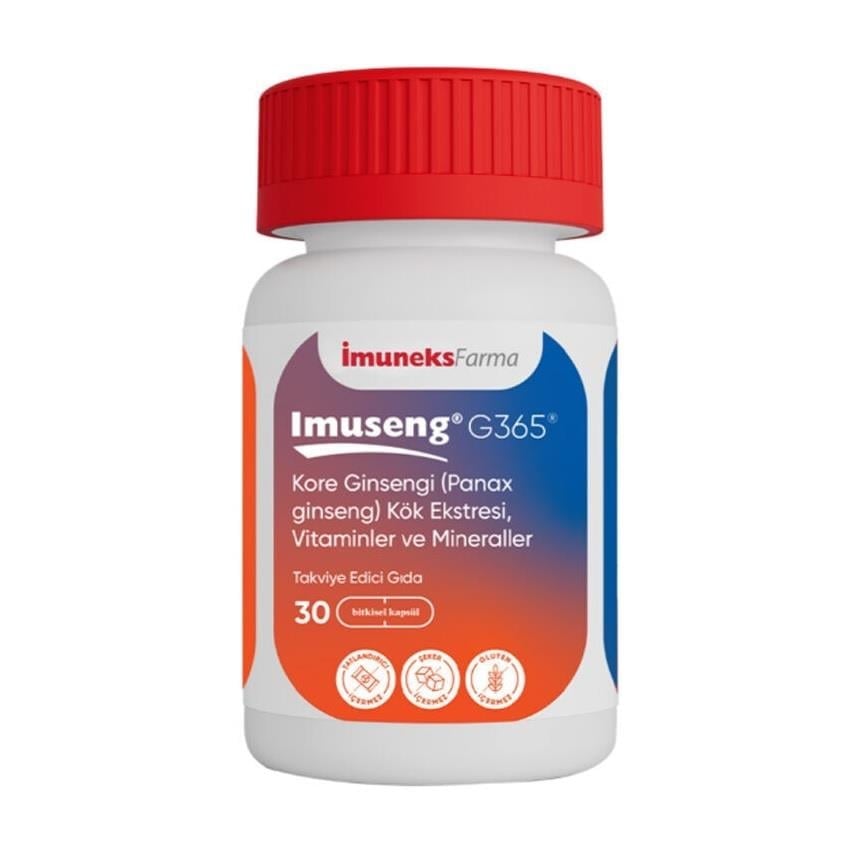 İmuseng G365 30 Kapsül