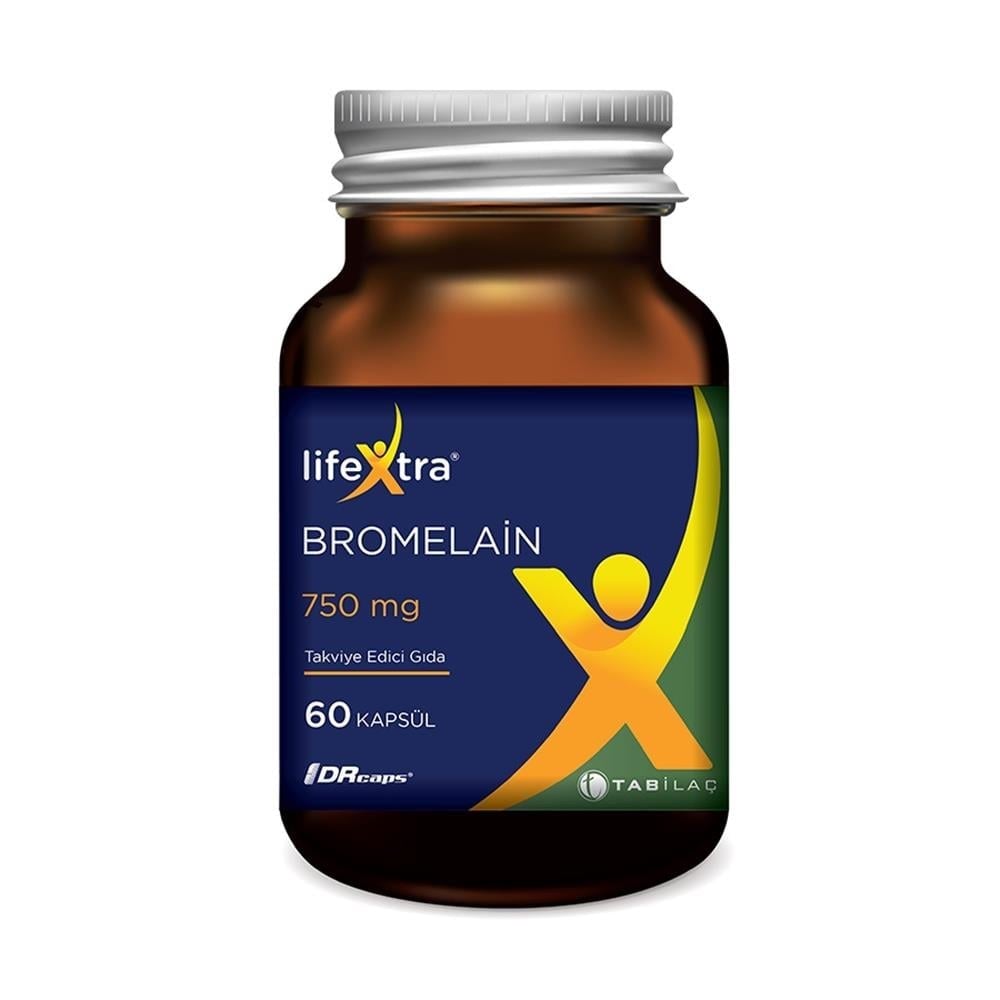 LifeXtra Bromelain 750 mg 60 Kapsül
