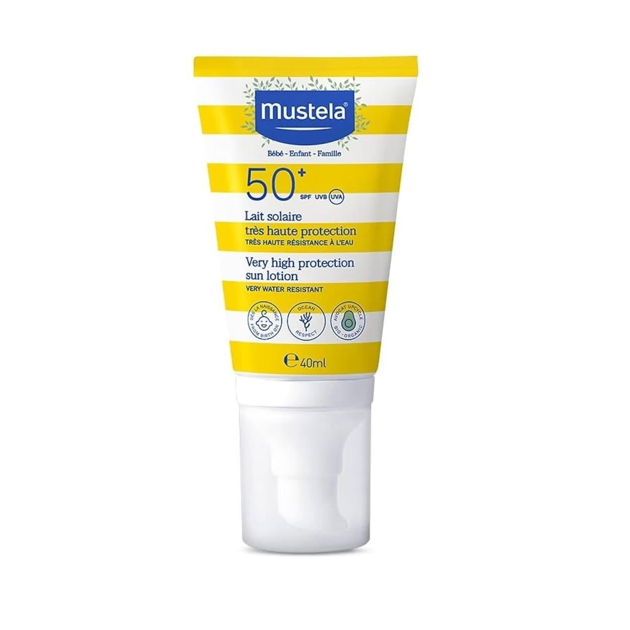 Mustela Çok Yüksek Koruma Faktörlü Güneş Losyonu 40 ml