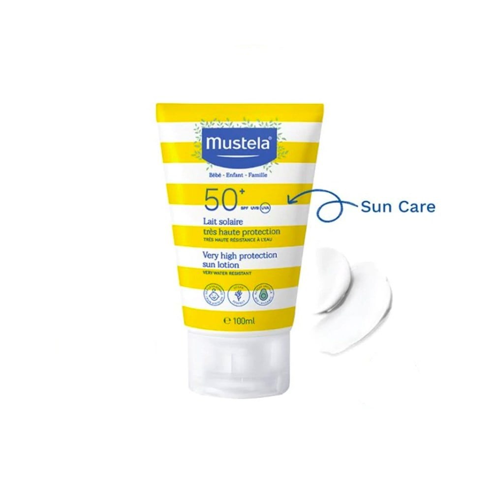 Mustela Güneş Koruyucu SPF50+ 100 ml & Hydra Bebe Vücut Losyonu 50 ml