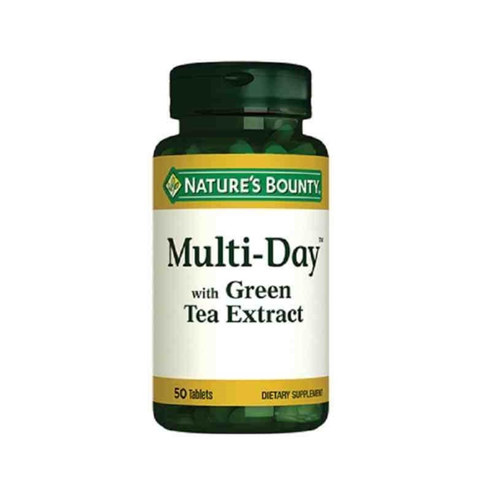 Nature's Boıunty Multi-Day with Green Tea Extract 50 Tablet