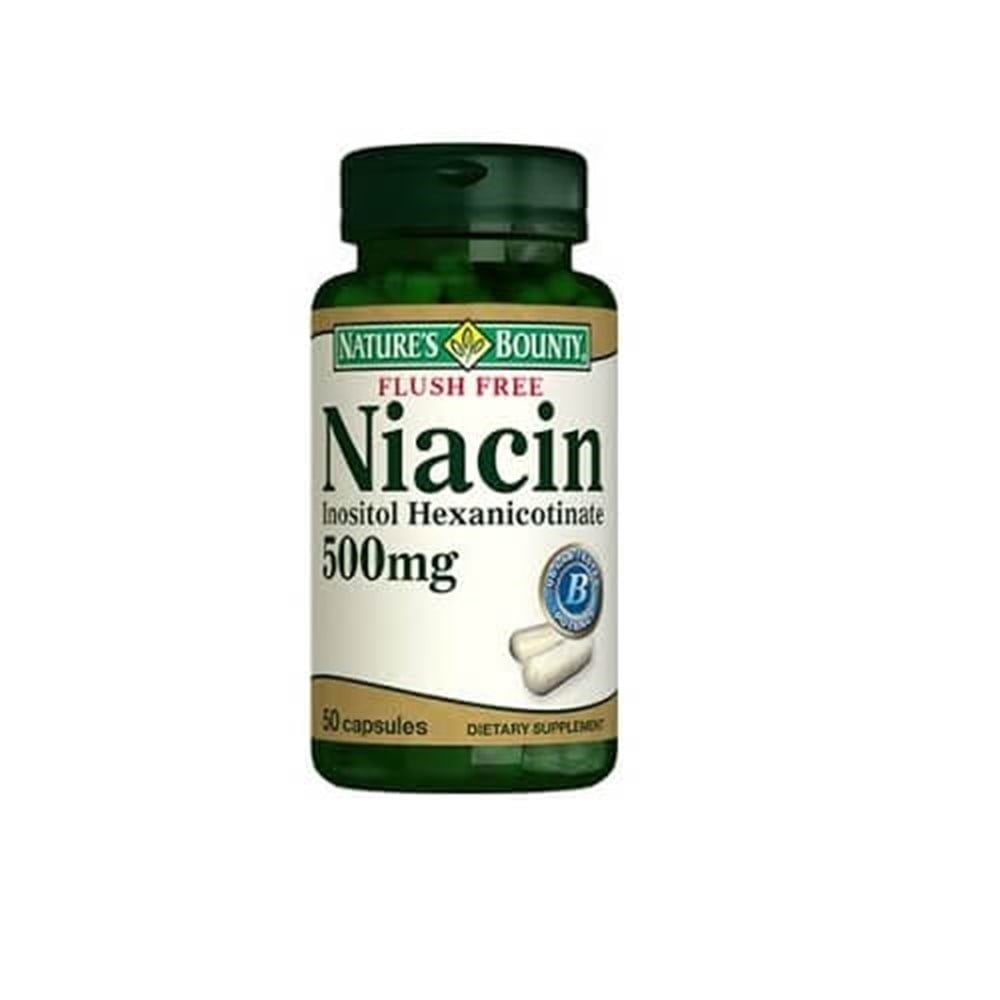 Nature's Bounty Niacin 500 mg 50 Kapsül