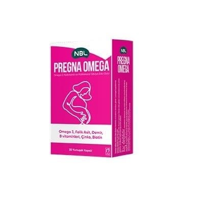 NBL Pregna Omega 30 Yumuşak Kapsül
