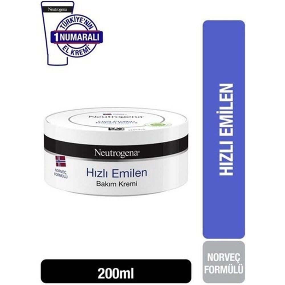 Neutrogena Hızlı Emilen Bakım Kremi