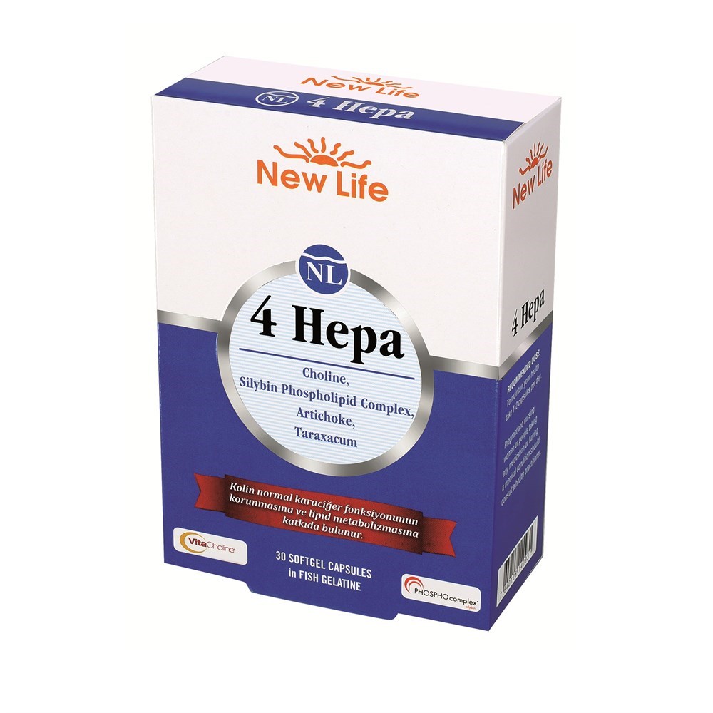 New Life 4 Hepa 30 Yumuşak Kapsül