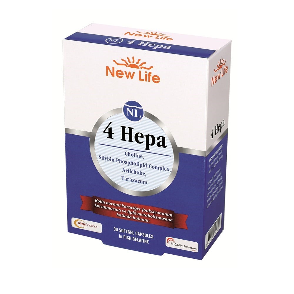 New Life 4 Hepa 30 Yumuşak Kapsül