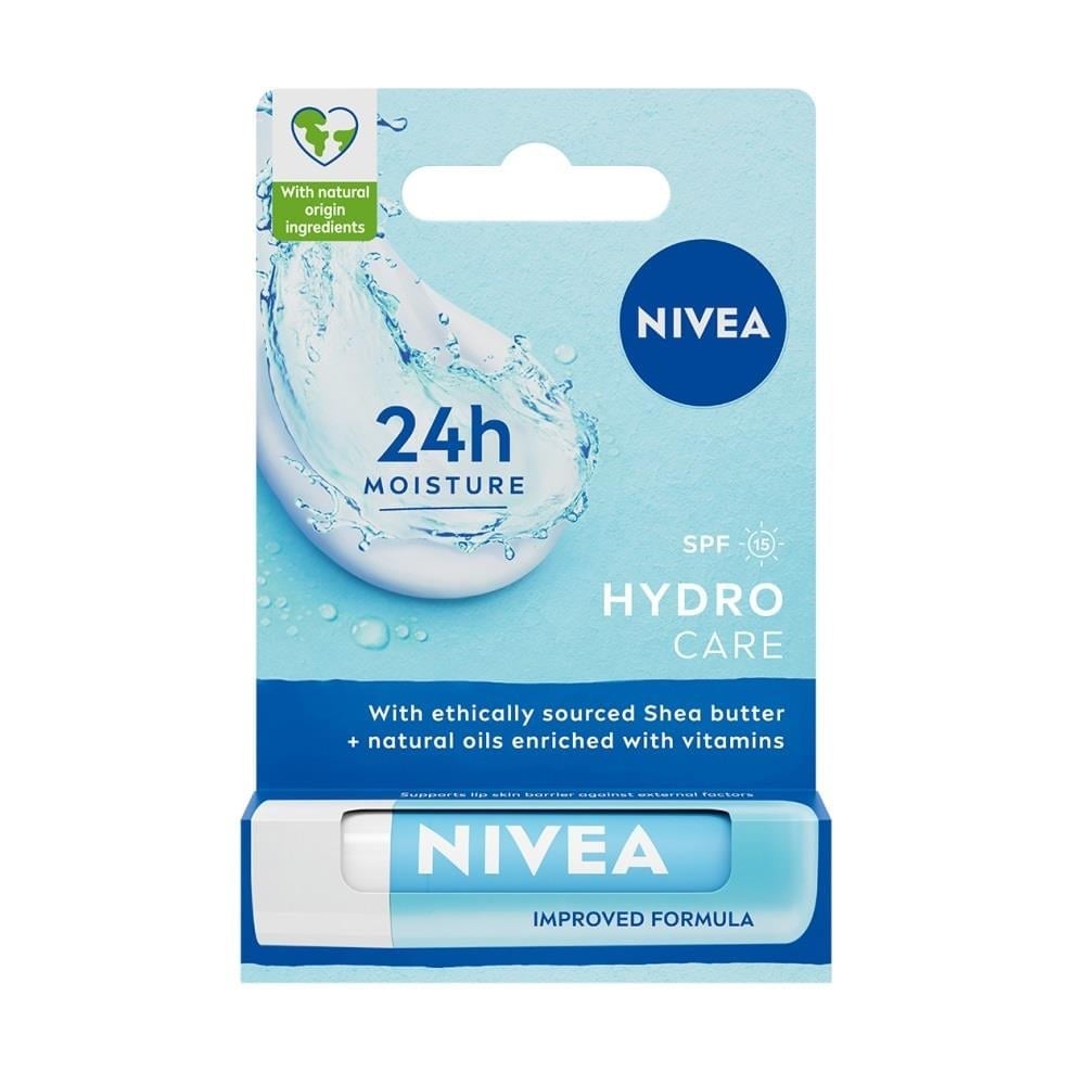 Nivea Hydro Care SPF15 Dudak Bakım Kremi
