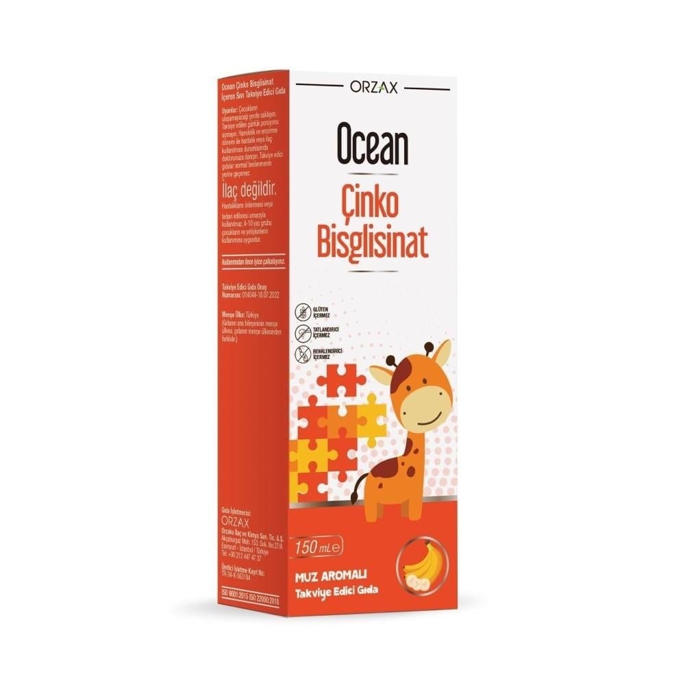 Ocean Çinko Bisglisinat 150 ml