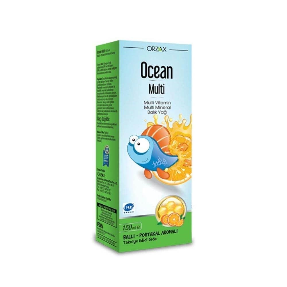 Ocean Multi Multivitamin Multimineral Balık Yağı 150 ml