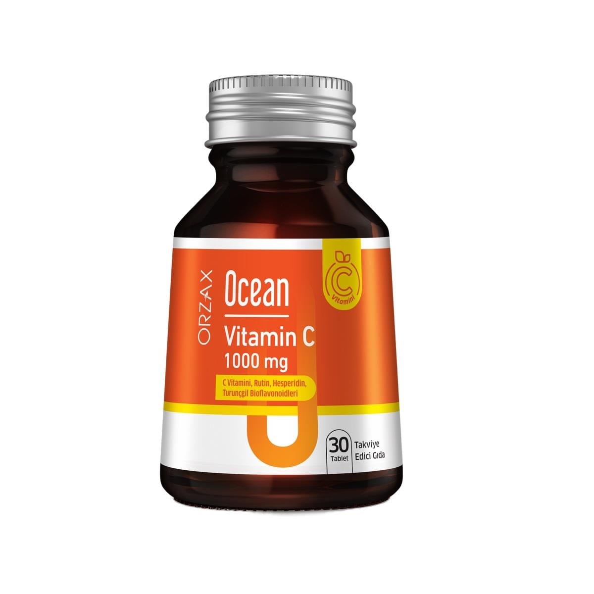 Ocean Vitamin C 1000 mg 30 Tablet