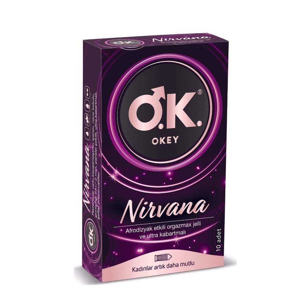 Okey Nirvana Prezervatif 10 Adet