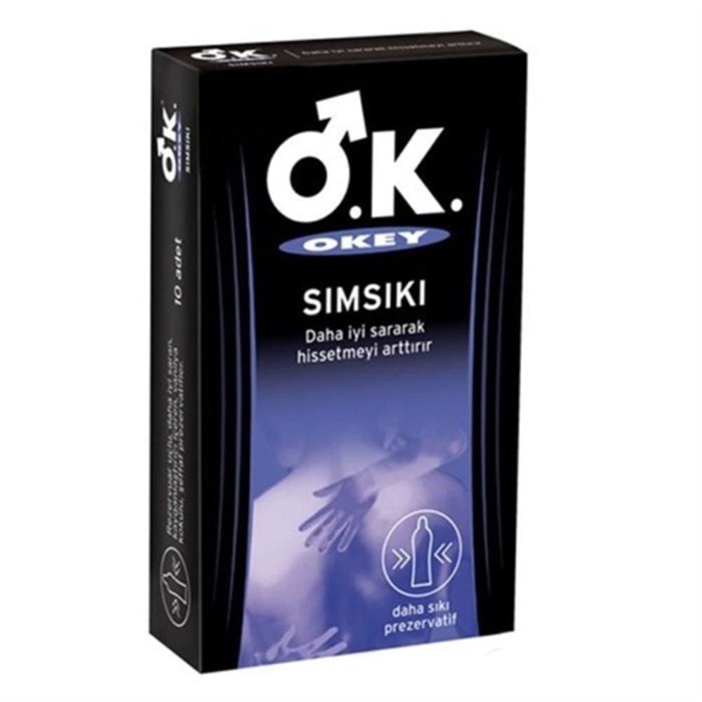 Okey Prezervatif Sımsıkı 10'lu