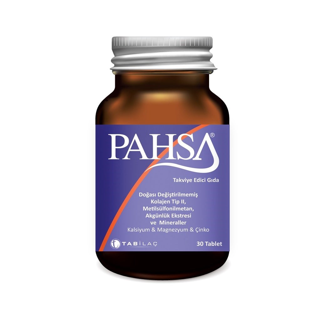 PAHSA Tip 2 Kolajen 30 Tablet