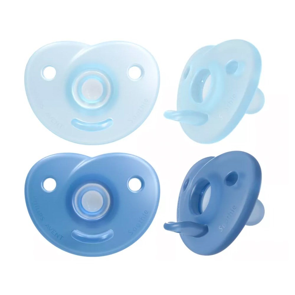 Philips Avent Soothie 0-6m 2'li Mavi Emzik