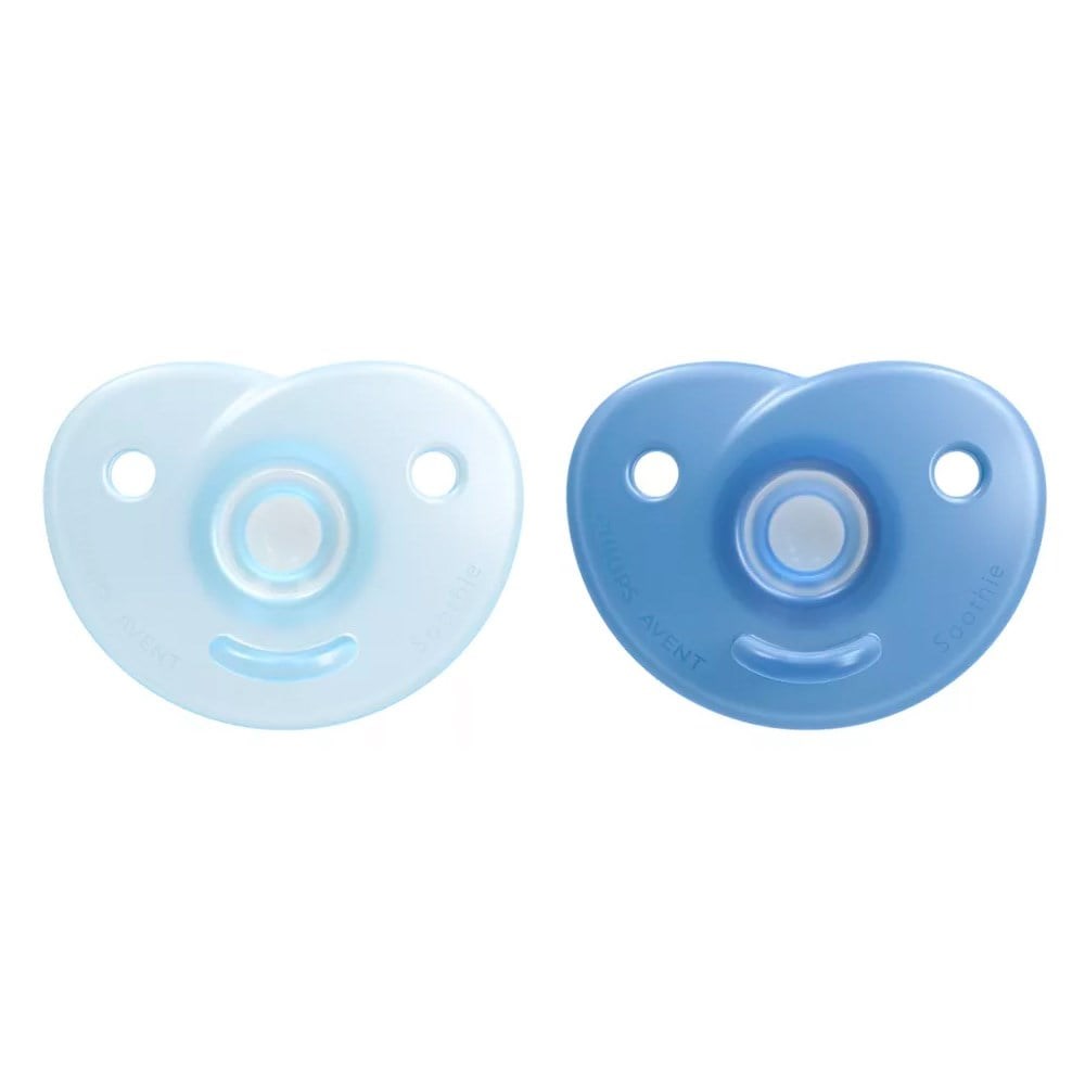 Philips Avent Soothie 0-6m 2'li Mavi Emzik