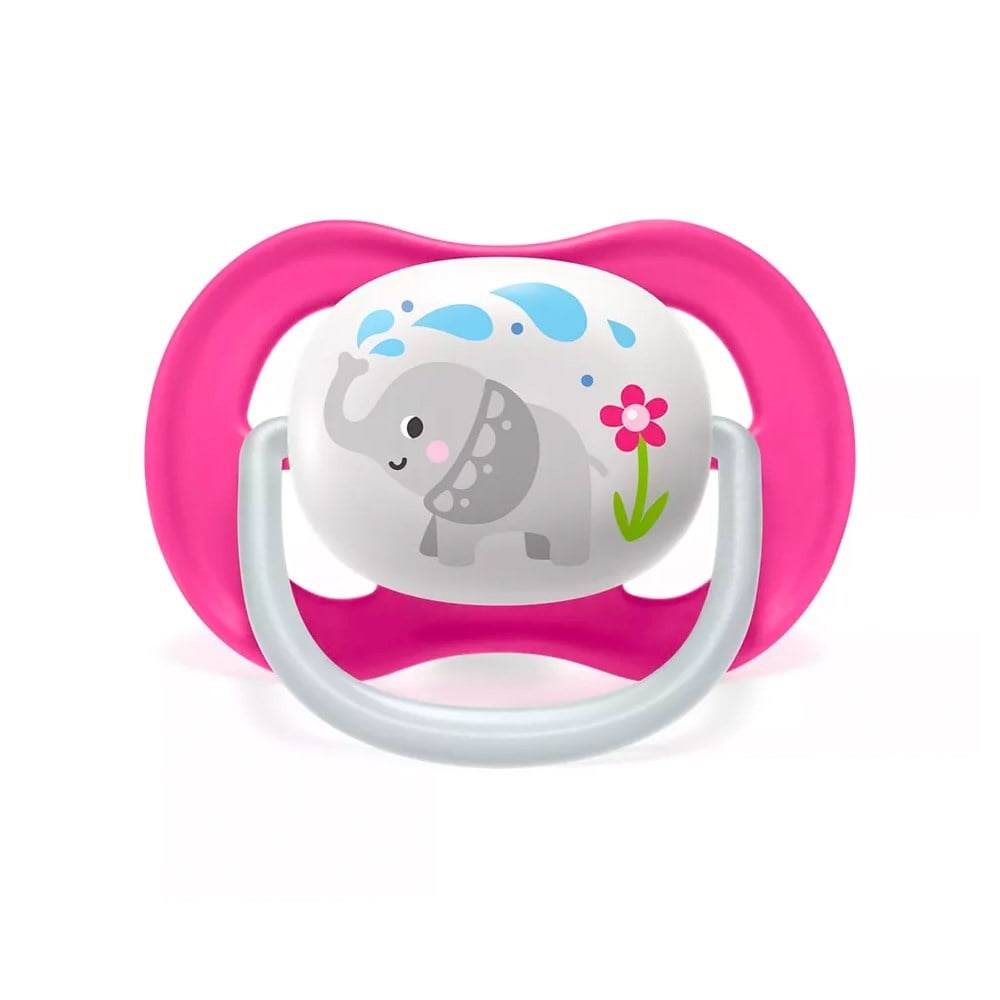 Philips Avent Ultra Air Animals 6-18m Pembe Emzik 2'li