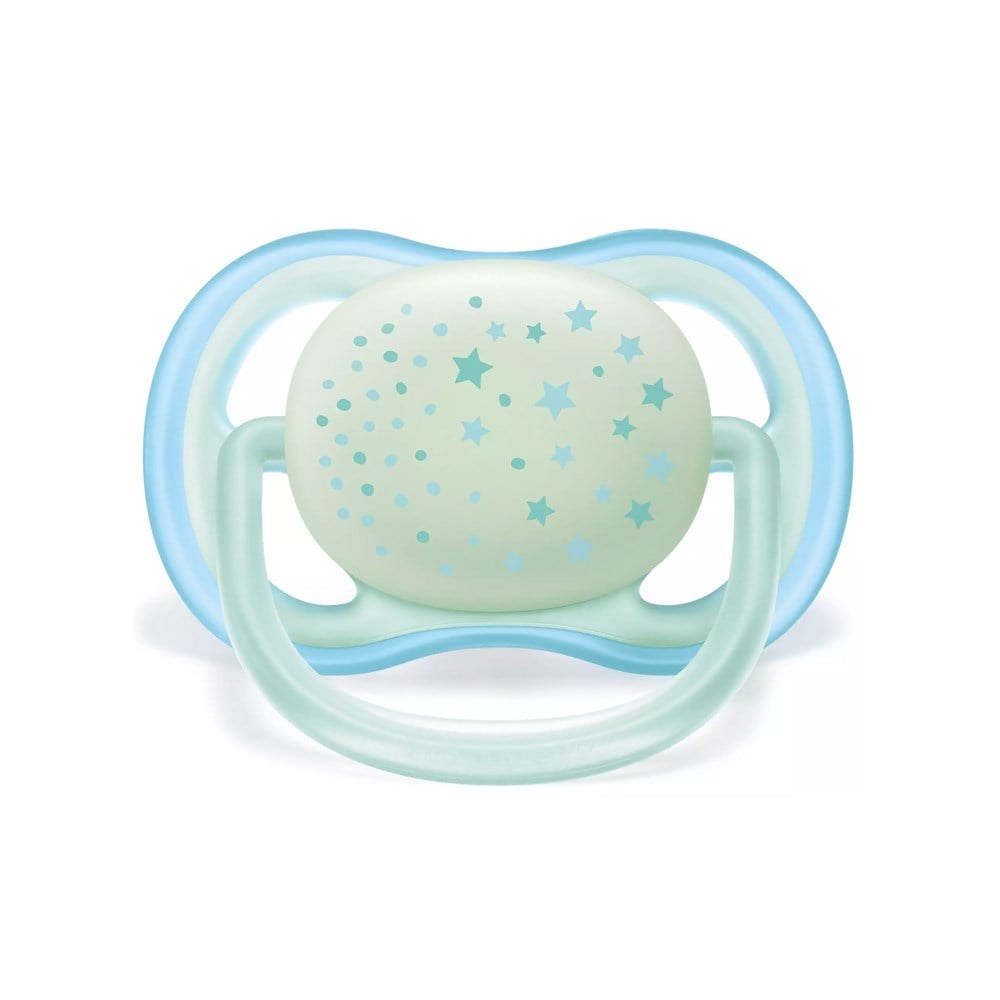 Philips Avent Ultra Air Night 0-6m Mavi Emzik 2'li