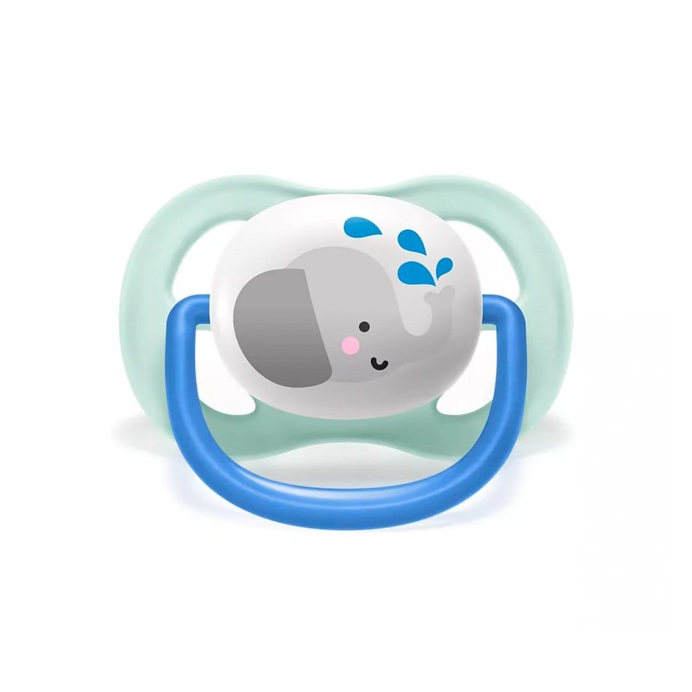 Philips Avent Ultra Animals 0-6m Mavi Emzik 2'li