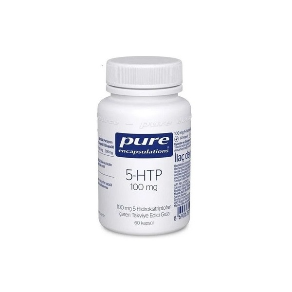 Pure 5 HTP 100 mg 60 Kapsül